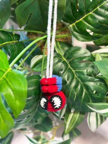 Hanging Spiderman